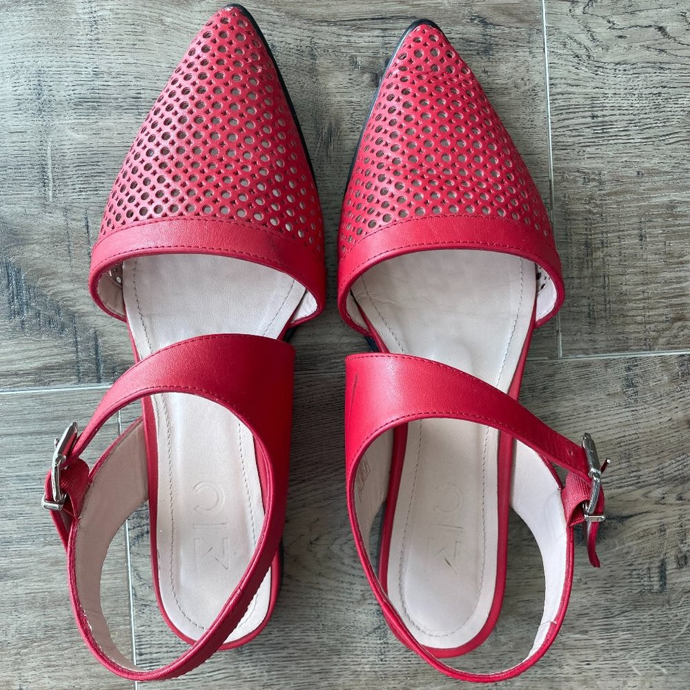 Spanish Leather Flats